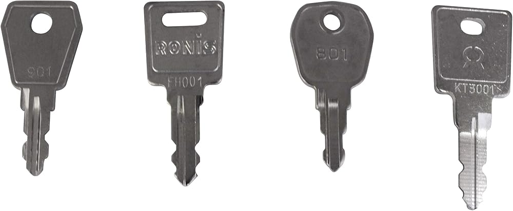 FireProtectionShop Kentec Fire Panel Engineer Key Set for Access Control
