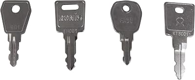 FireProtectionShop Kentec Fire Panel Engineer Key Set for Access Control