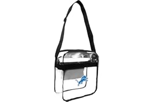Littlearth Unisex NFL Clear Carryall Crossbody Bag