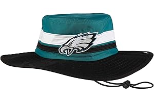 FOCO Men's NFL Team Logo Sport Outdoor Sun Bucket Boonie Hat