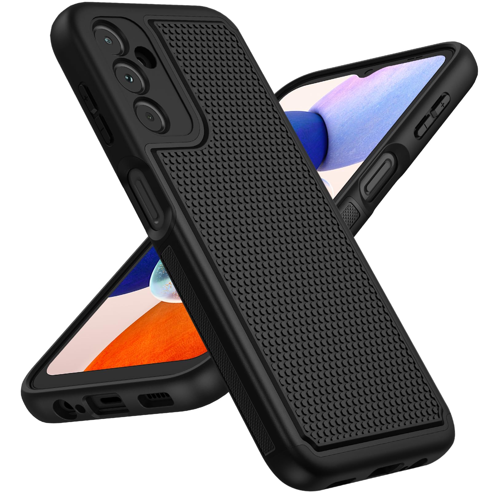 FNTCASE for Samsung Galaxy A14 5G Case: Dual Layer