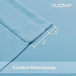 CUCRAF Custom Blackout Curtains for Bedroom Living