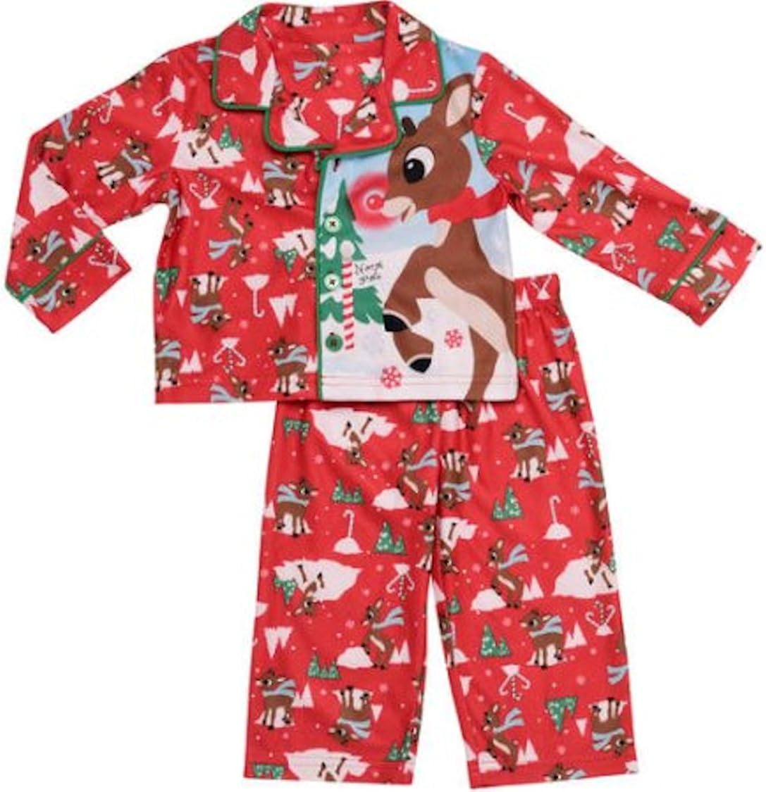 rudolph baby pajamas