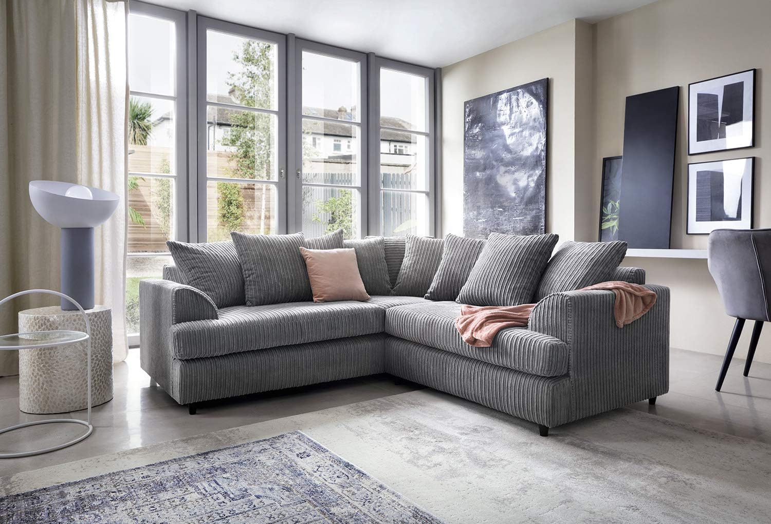 abakus direct ferguson corner sofa in