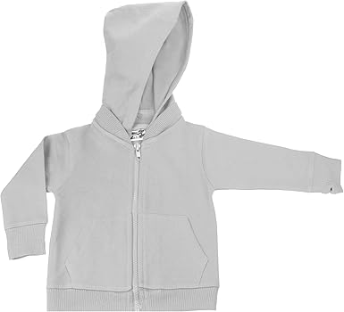 white baby hoodie