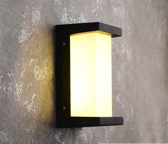 Amazon Avanthika E27 壁取り付け用燭台壁ランプ 中庭外装ライト 防水 屋外 バルコニー 埃 Led 屋外壁ランプ Avanthika ブラケットライト