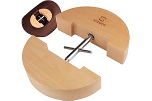 SAICOOS Hat Stretcher for Fitted Hats - Durable European Beech with Heavy-Duty Buckle - Perfect for Men's Cowboy Hats and More