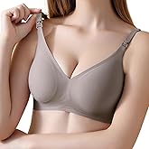 haakaa Nursing Bras for Breastfeeding, Ultra Comfort Jelly Strip“ Supportive Maternity Bras Wireless Pregnancy Bras