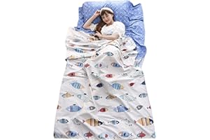 TRIWONDER Sleeping Bag Liner Cotton Camping Sheet Travel Sheet Lightweight Sleep Bag Sack for Camping Traveling Hotels Backpa