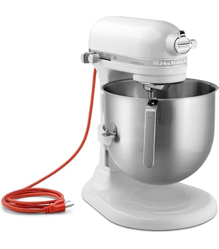 Amazon.com: KitchenAid Commercial 8-Quart Stand Mixer | White