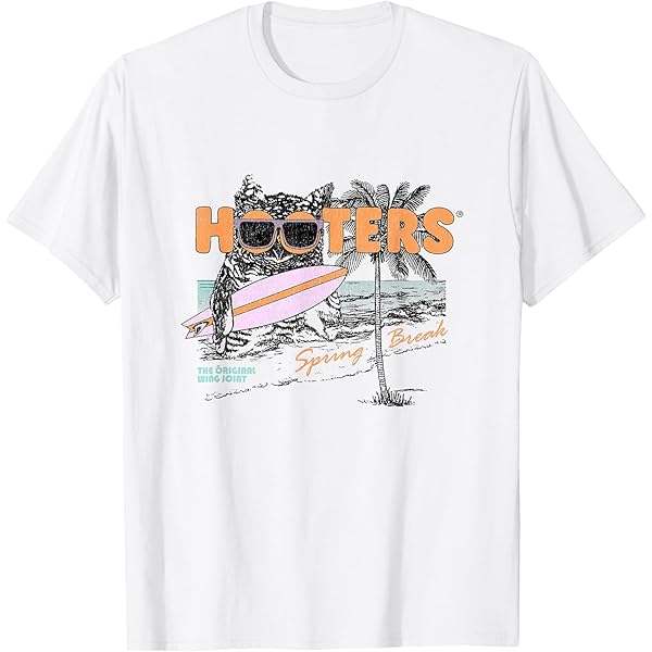 Amazon.com: Hooters World Tour T-Shirt : Clothing, Shoes & Jewelry