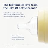 MAM Feel Good Glass Bottle 1 x 90ml Extra Slow Flow Teat 0 Yellow view 4