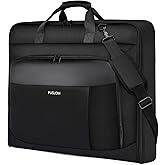 Garment Bag Travel Suit Bag Large 40-Inch Carry on Bag Up to 3 Suits,2 in 1 Hanging Luggage Bags, Fits 15.6Inch Laptop