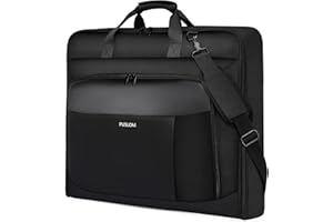 Garment Bag Travel Suit Bag for Men Large 40-Inch Carry on Garment Bag Up to 3 Suits for Business Trips,2 in 1 Hanging Suitca