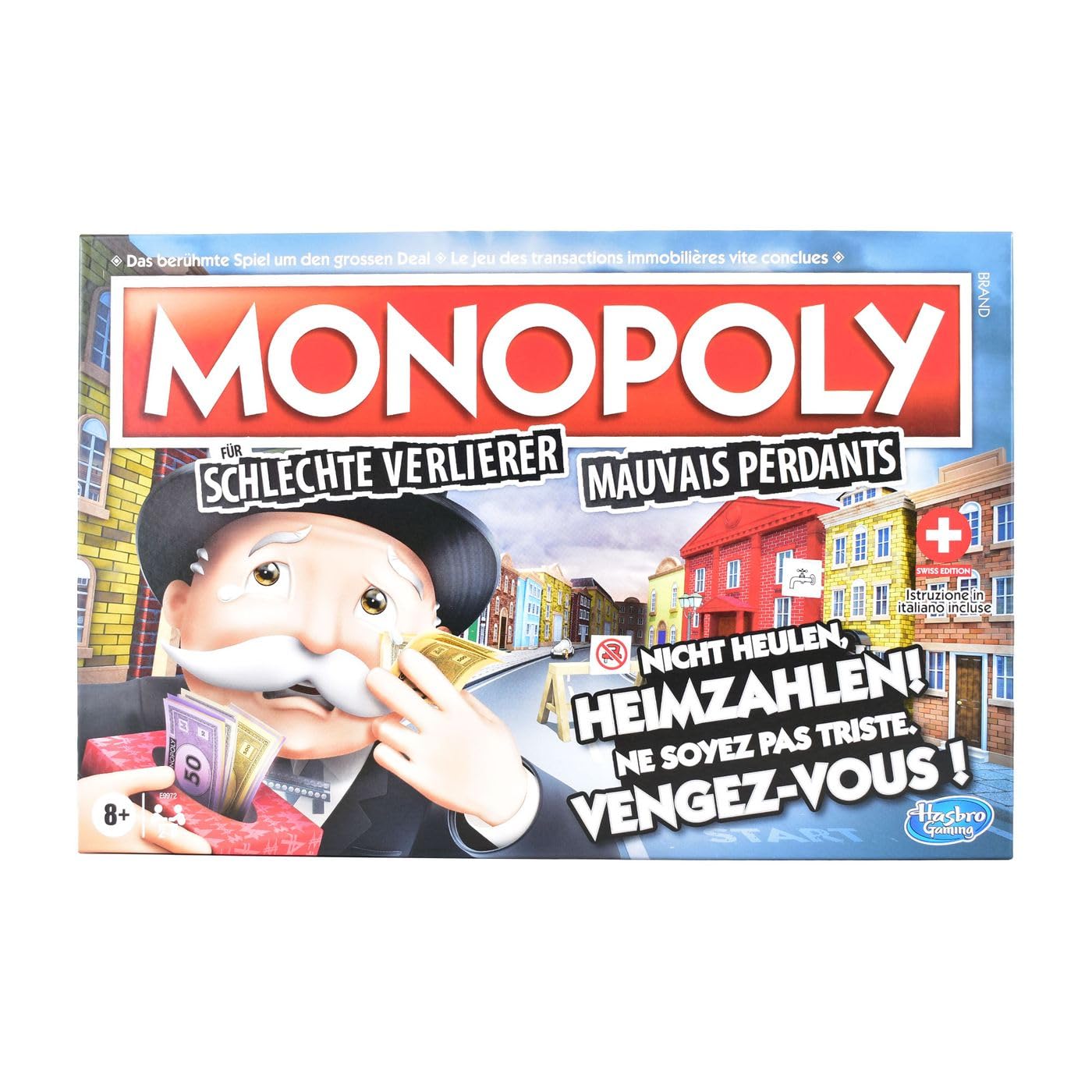 Monopoly for Bad Loss Board Game from 8 Years - The Game That Pays Off To Lose