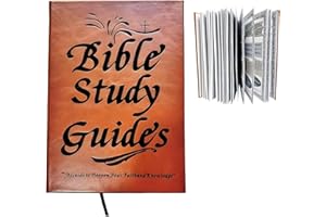 beuhugas 66-Page Bible Study Guide Notebook Women-Daily Scripture Quotes, Religious Faith-Based Notebook (A4)