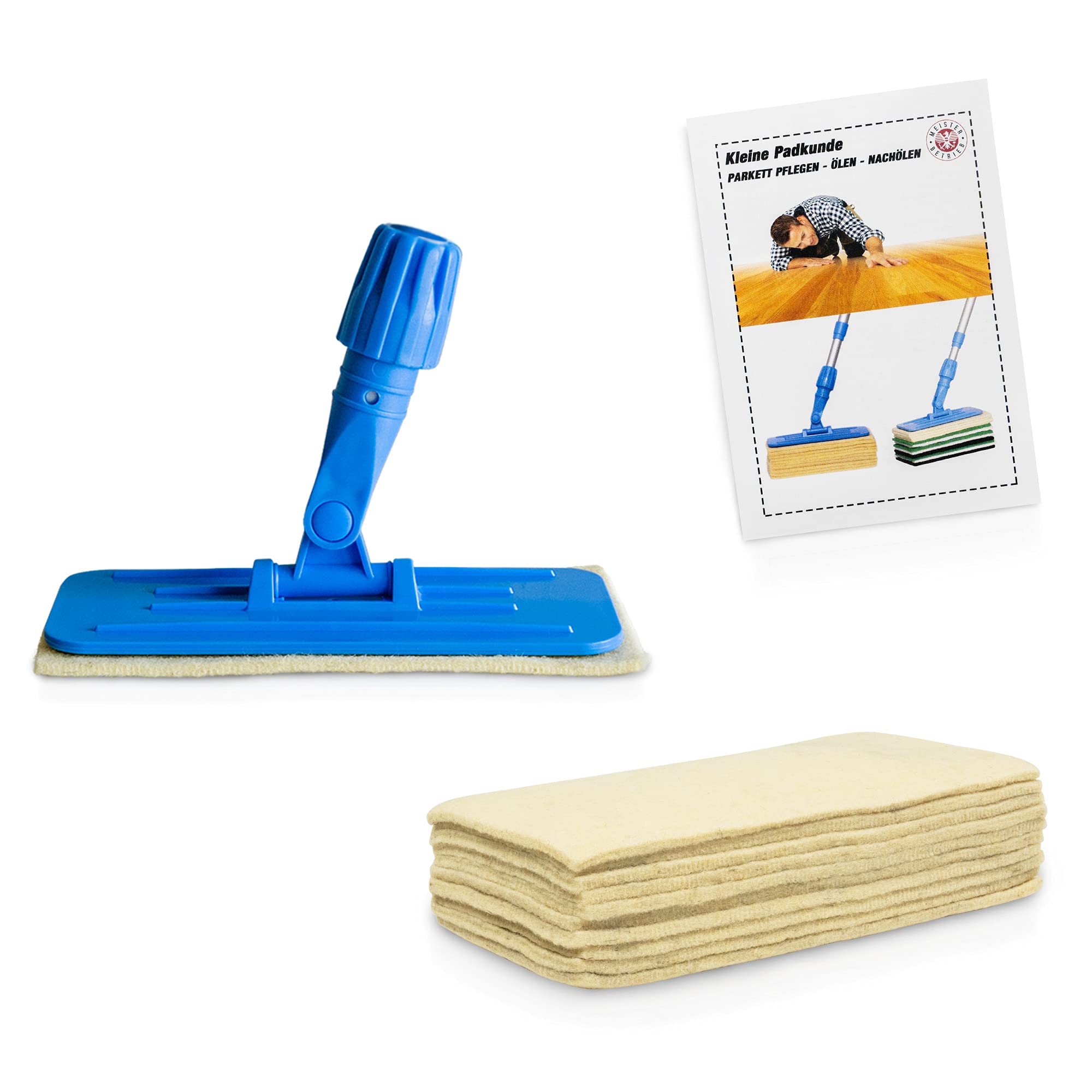 Soft-Sheep, Pad Holder Pro - Set"Parquet Reoiling"