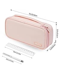 YOKUMA Cute Pencil Case for Girls, Large Pencil