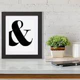 Fabian Clarke London 12x10 Modern Black Frame with White Mount 10x8 view 4
