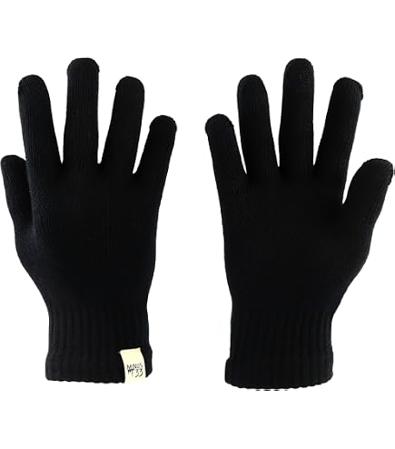 100% Merino Wool Gloves - Touchscreen Compatible - Grip Support