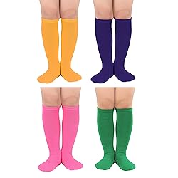 Zando Neon Halloween Toddler Soccer Socks - Kids