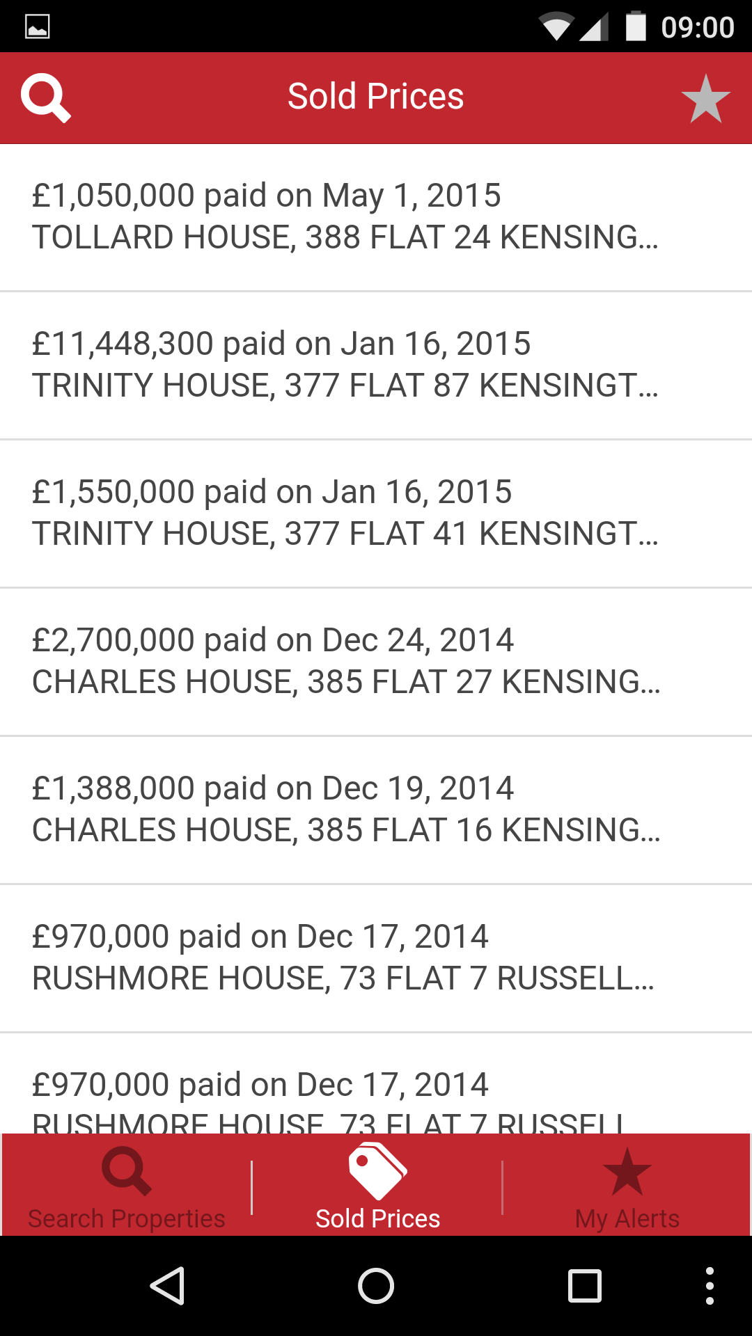 Sold House Prices Land Registry UKAmazon.deAppstore for Android