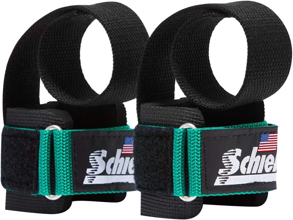 Schiek 1000PLS Power Lifting Straps Green One Size Amazon.co.uk