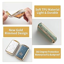 Gematay for Mazda Key Fob Cover with Keychain, Key