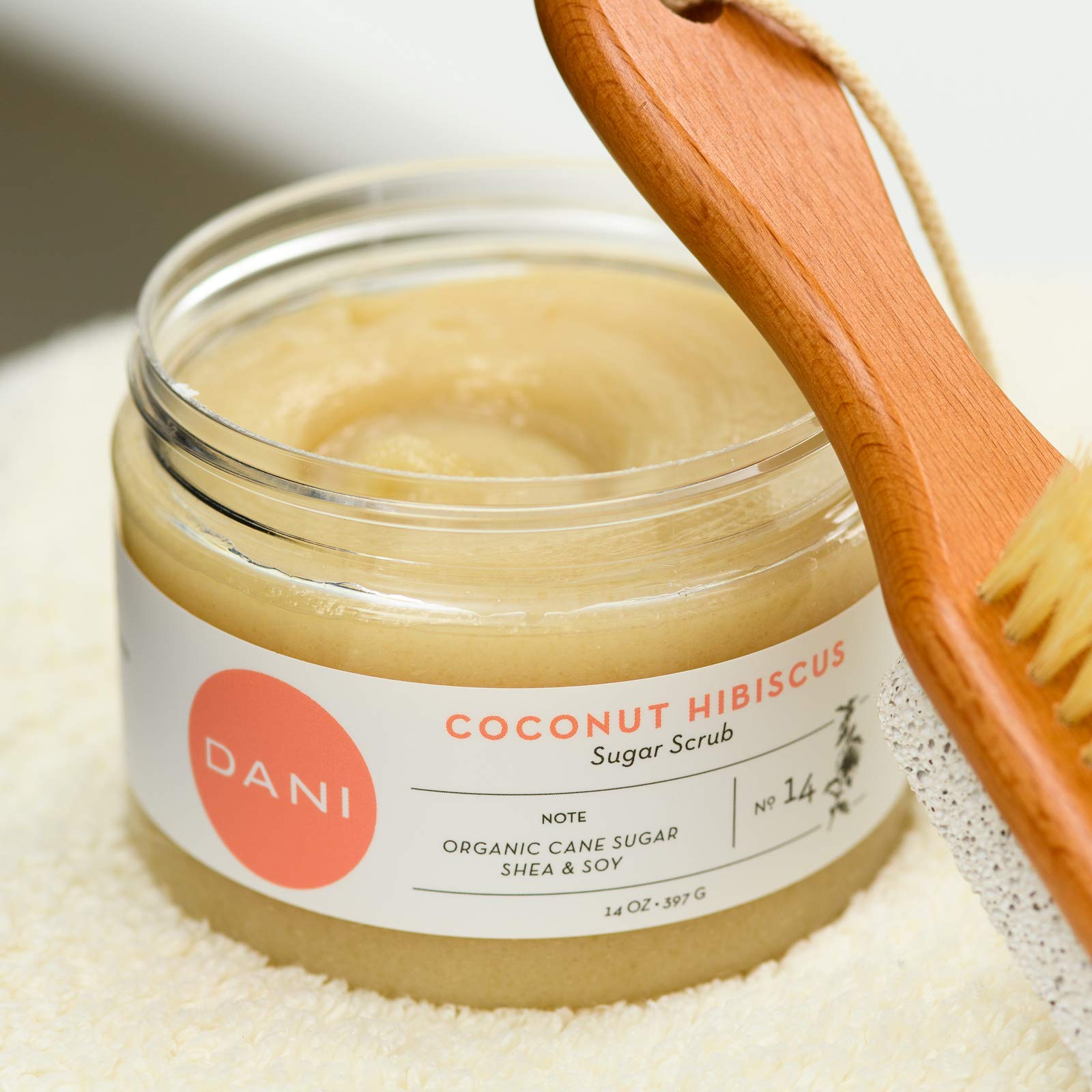 DANI Naturals Exfoliating Sugar Scrub Exfoliates And Moisturizes Skin
