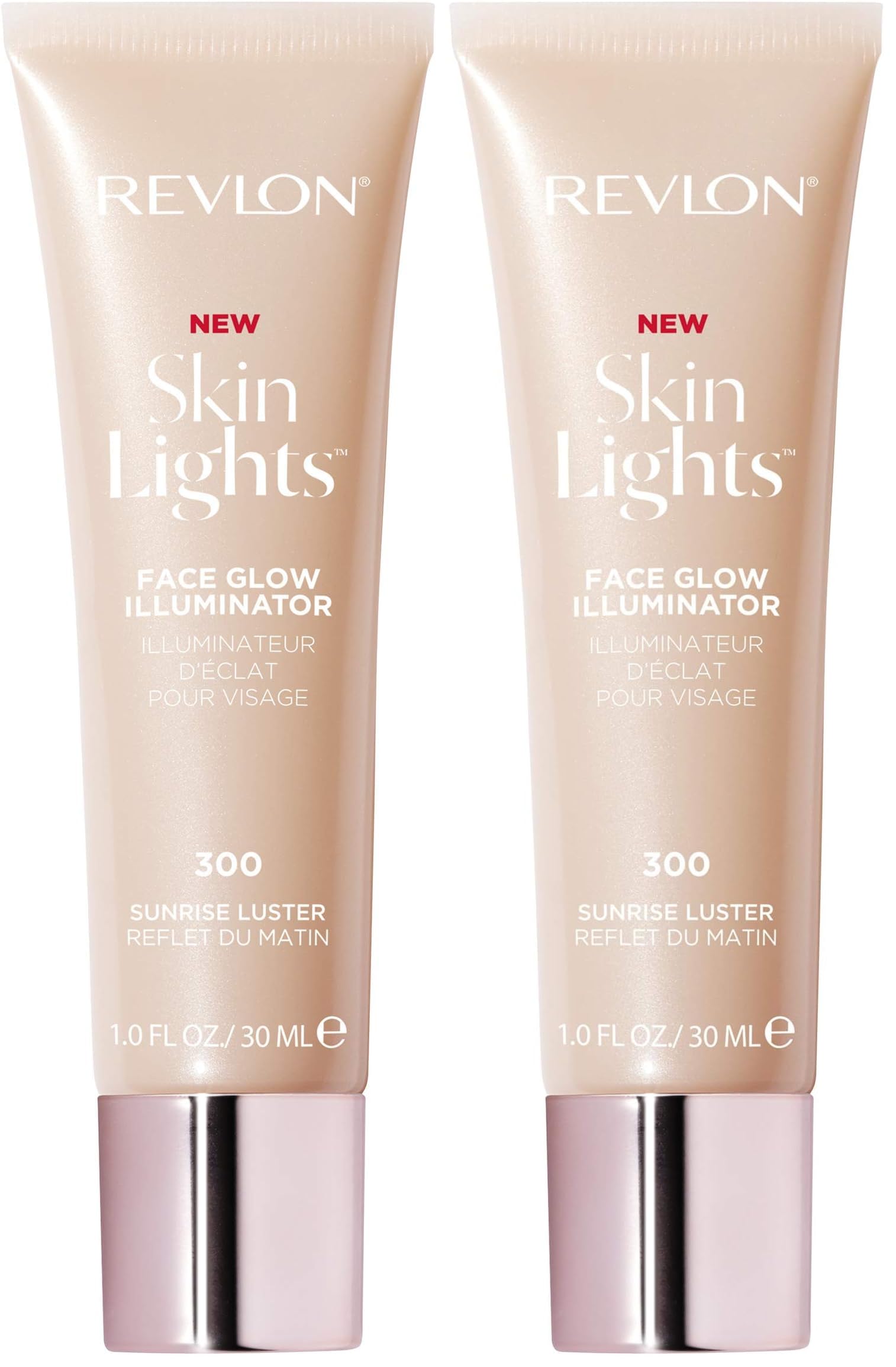 Revlon SkinLights Face Glow Illuminator, Sunrise Luster (Pack of 2)