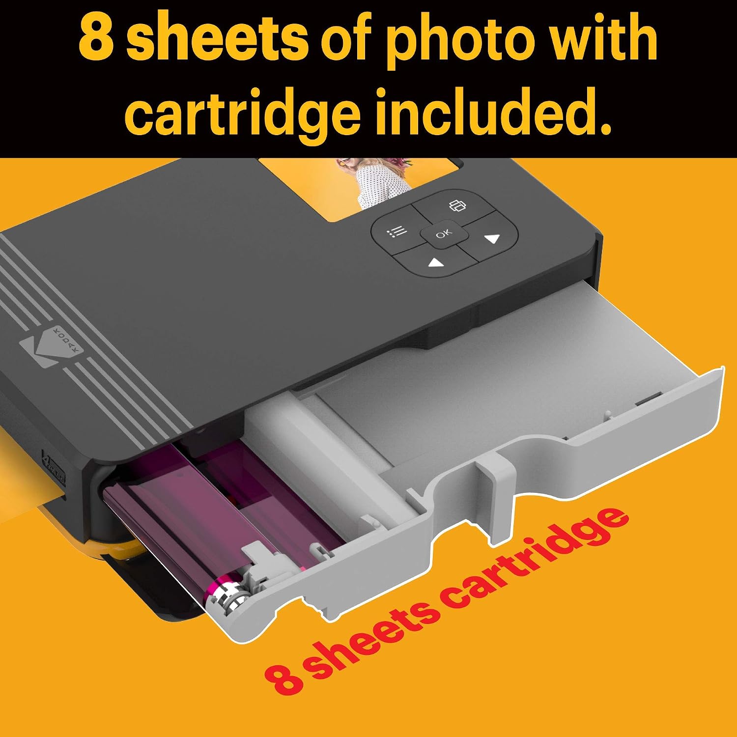 Kodak Mini Shot 2 Retro Portable Wireless Instant Camera & Photo Printer, Compatible with iOS & Android and Bluetooth Devices - Image 5