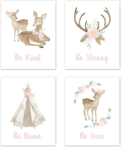 deer baby room decor