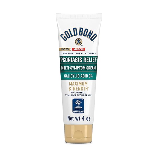 GOLD BOND MULTI-SYMPTOM PSORIASIS RELIEF CREAM, 4 OZ., FOR ITCHY, IRRITATED & SCALING SKIN