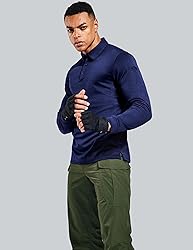MIER Men's Outdoor Performance Tactical Polo Shirts