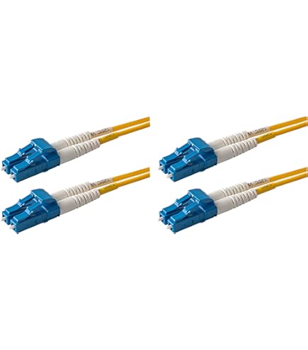 FCD - 2Pk 1M OS2 LC LC Single Mode Fiber Optic Cables - View #8