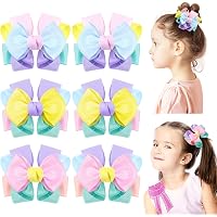 thumbnail image 2 of 12Pcs Elegant 4Inch Rose Flower Hair Clips Hairpins Floral Brooches Pin Boho Hair Clip Rose Hair Accessories For Women Girls Lady Bridal - Imported Products From USA 2 of 12