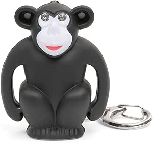 Amazon.com: Monkey LED Keychain - with Sound: Automotive