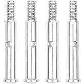 2Pairs ShareGoo Steel Front Axles Compatible with Traxxas Slash 2WD Rustler VXL Stampede 1/10 RC Car Replacement of 3637