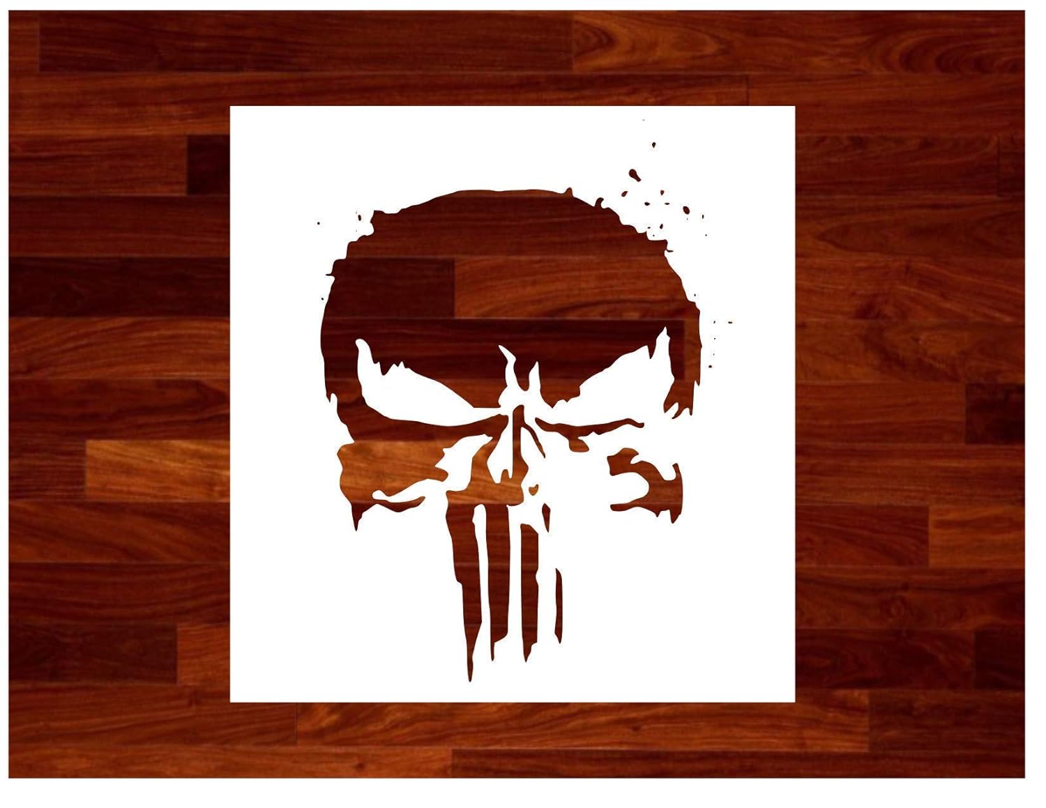The Punisher ~ Stencil ~ Multiple Sizes ~ Custom Stencil Mixed Media The Punisher ~ Stencil ~ Multiple Sizes ~ Custom Stencil Mixed Media