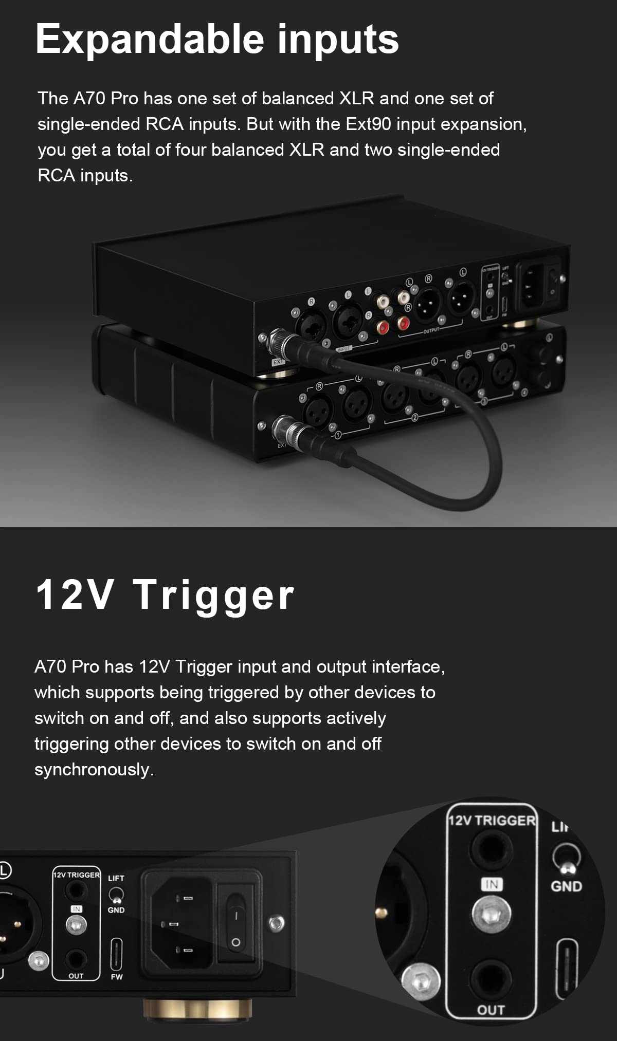 Mua KGUSS Topping A70Pro Fully Balanced Headphone Amplifier Preamp ...