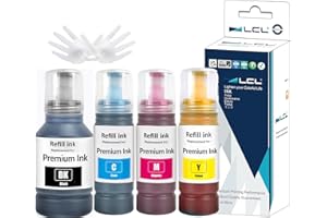 T502 502 Ink Refill Bottles Compatible with ET2760 ET-4760 ET2750 ET-3760 ET-2850 ET-15000 ST-4000 ST-2000 ET-3710 ET-3850 ET