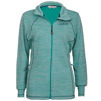 LifeLine Fleecejacke Modell „Orchida“ | Sweatjacke | Frühling & Sommer Übergangs-Jacke | Warm | Sport & Outdoor | Unisex