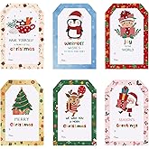 150Pcs Christmas Gift Tags Stickers, 2"x3" Christmas Name Tags to from Tag Stickers for Gift Wrapping Kids Present Party Bags Cards Envelope (Cute Animals)
