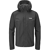 Rab Men's Downpour Eco Waterproof Breathable Jacket for Hiking & Climbing