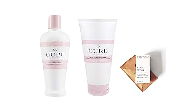 Amazon.com: ICON Cure Recover Champú de 21,59 ml y acondicionador revitalizante 21,59 ml DUO (2 muestras gratuitas): Beauty