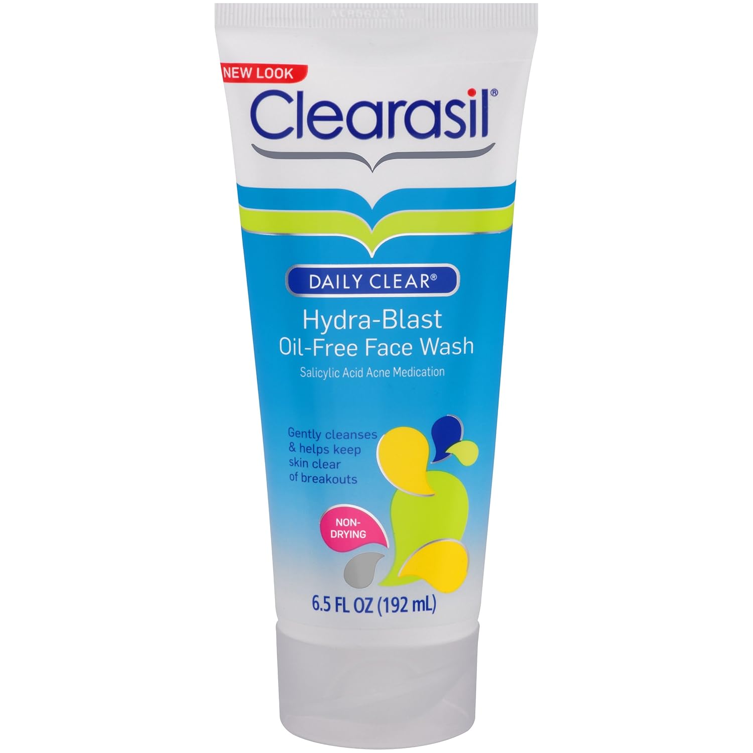 clearasil hydra blast face wash