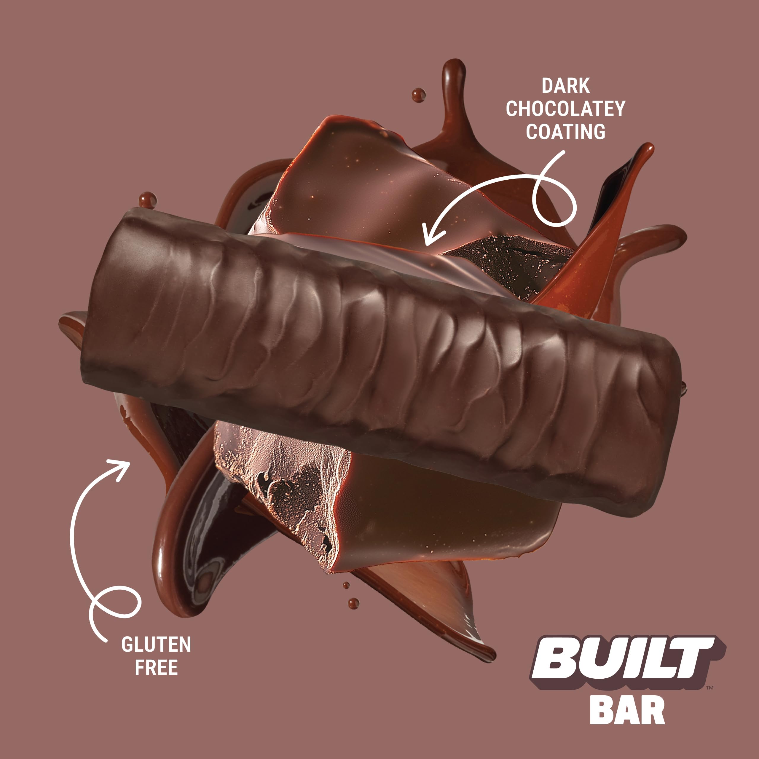 Built Protein Bars Variety Pack, High Protein Bars, On-the-go Snacks, Breakfast Bar, Mixed Sampler: 12 Pack
