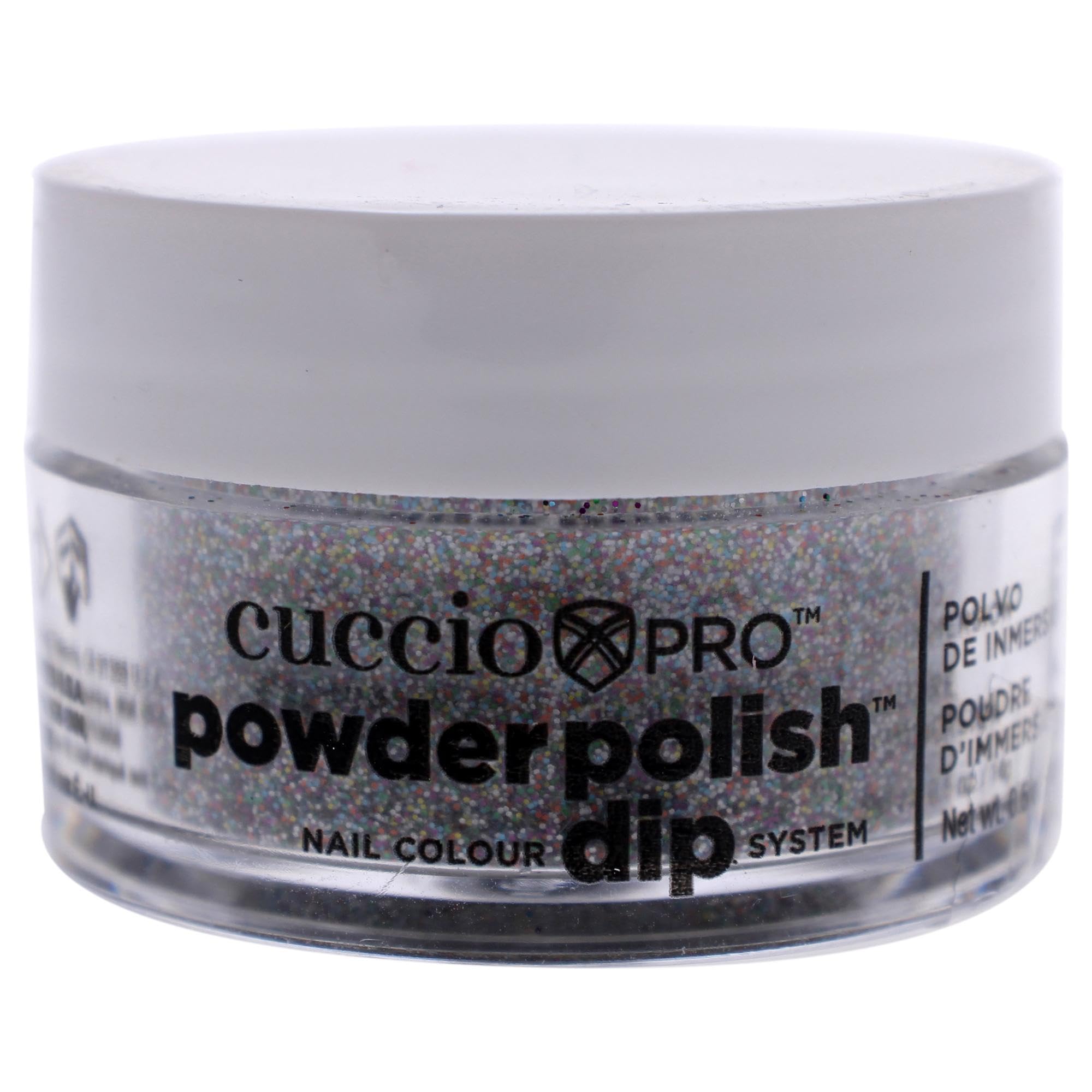 Cuccio - Pro Powder Polish Nail Colour Dip System - Bling Crystal - for Women - Nail Powder - 0.5 oz