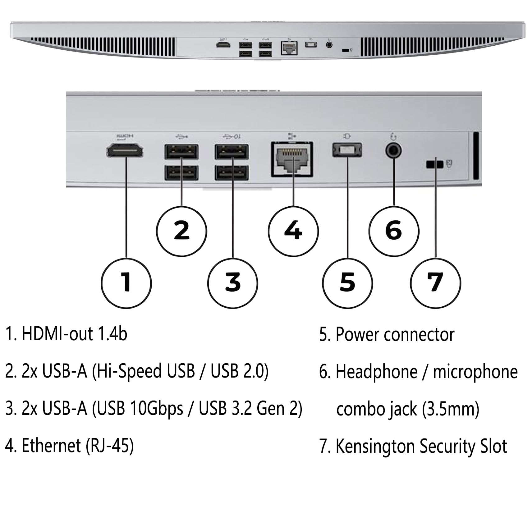 Lenovo 24 All-in-One Desktop Computer for Home Office, Intel Processor (Beat i3-1110G4), 23.8