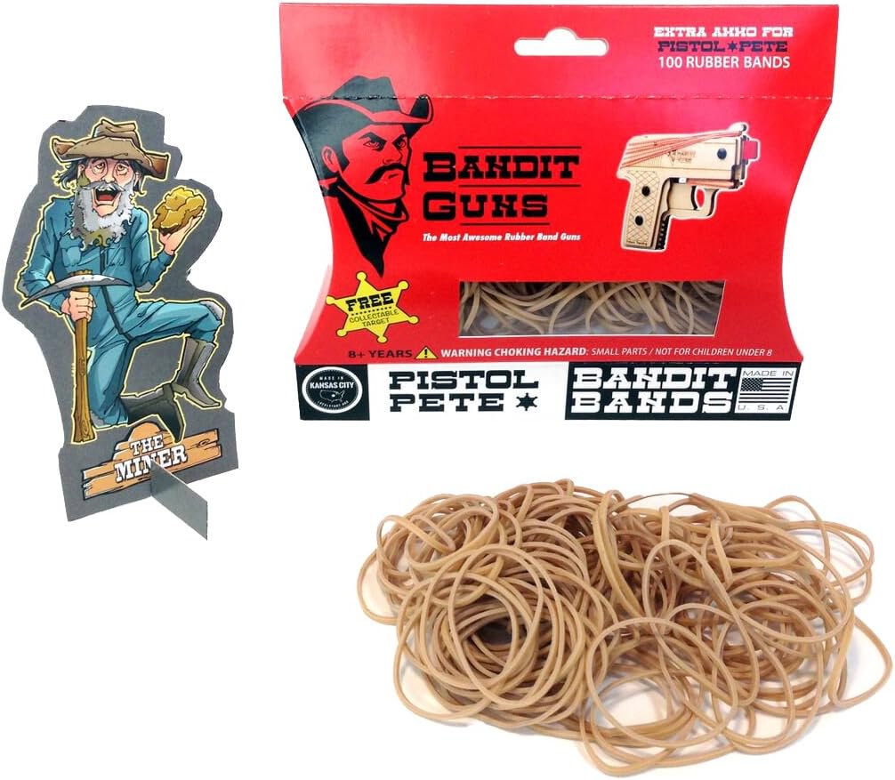 Bandit Guns Pistol Pete Extra Ammo Craft Kit, Tan